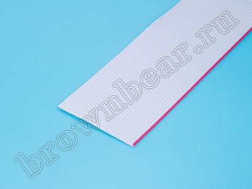 Кабель плоский, шлейф 30 проводников, шаг 1.27 мм фото 2