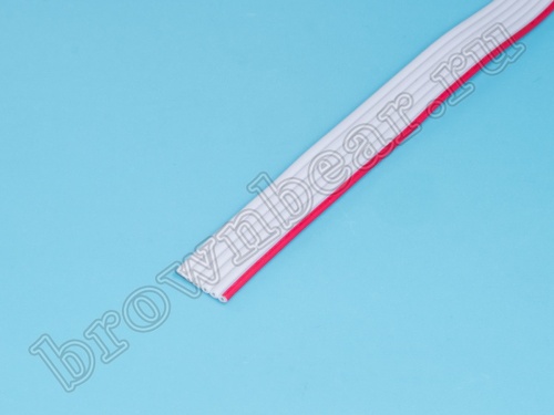 Кабель плоский, шлейф 6 проводников, шаг 1.27 мм фото 2