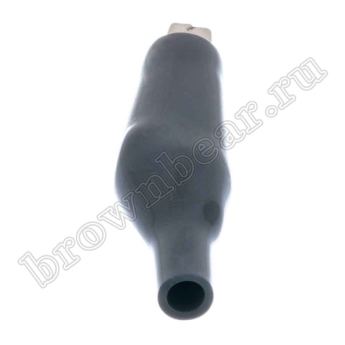 Зажим изолированный 43мм тип 'aligator', черный фото 6