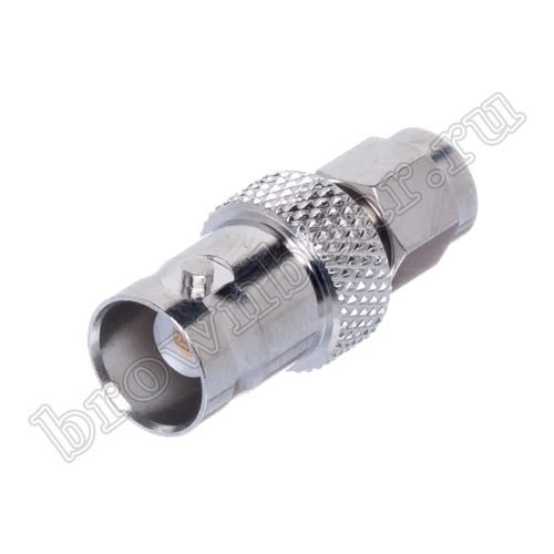 Переходник BNC гнездо - SMA вилка BNCJ/SMAP фото 2