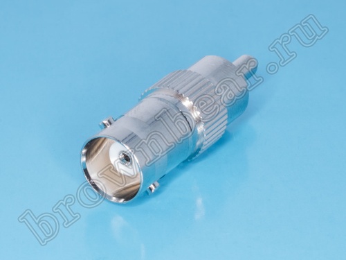 Переходник BNC гнездо - RCA вилка BNCJ/RCAP фото 4