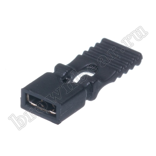 Джампер-перемычка 14.0 мм, шаг 2.54 мм, открытый, 2 контакта