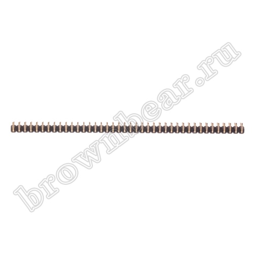 Разъем штыревой однорядный на плату, 1х40, шаг 2.00мм, угловой фото 4