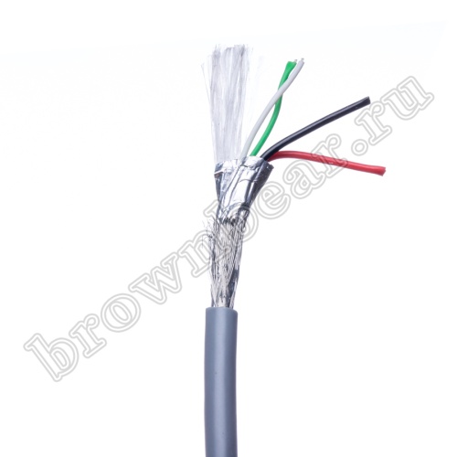 Кабель сигнальный USB 4 провода, бухта 50 м PCnet