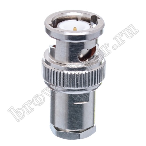 Разъем BNC штекер на кабель RG-58,  пайка BNC-S58P фото 7