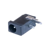 Разъем питания штырьковый DC гнездо, 1.1 мм, на плату DJK-05C