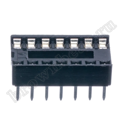 Панелька для микросхем DIP 14, кратно 34 шт. фото 6