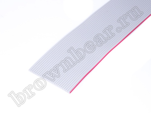 Кабель плоский, шлейф 26 проводников, шаг 1.27 мм