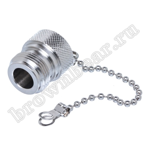 Заглушка N с цепочкой, наружная резьба  N-EJ