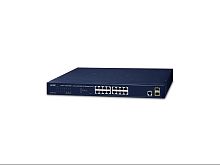 GS-4210-16T2S Управляемый L2/L4 коммутатор Planet 16 портов 10/100/1000Мб/с, 2 слота SFP 100/1000Мб/с