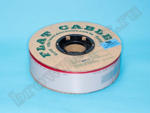 Кабель плоский, шлейф 40 проводников, шаг 1.27 мм фото 3