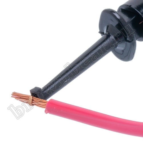 Щуп-зажим 40мм, черный фото 4