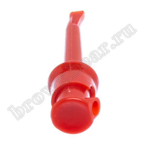 Щуп-зажим 57мм, красный фото 6
