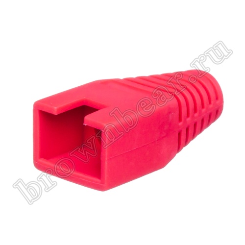 Колпачок изолирующий для разъёма RJ-45, красный TPC-1/R