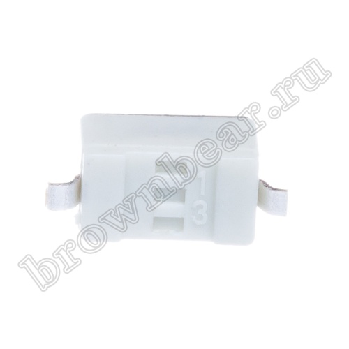 Кнопка тактовая SMD, 6x3.5 мм, h=4.3 мм, 2 контакта SWT-10 фото 2