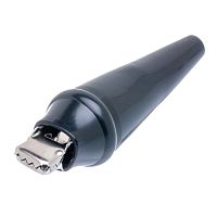 Зажим изолированный 80мм тип 'aligator', черный