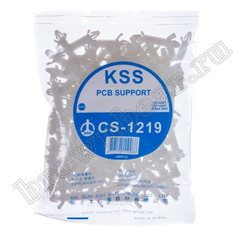 Стойка пластиковая для печатных плат, нейлоновая, кратно 100 шт. CS-1219 фото 3