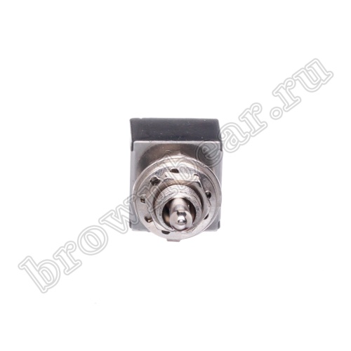 Тумблер двухполюсный, 6 контактов (on-on), на панель, с гайкой, DPDT, B069E PST-22A фото 5