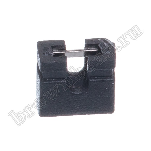 Джампер-перемычка 3.0 мм, шаг 2.0 мм, открытый, 2 контакта фото 5