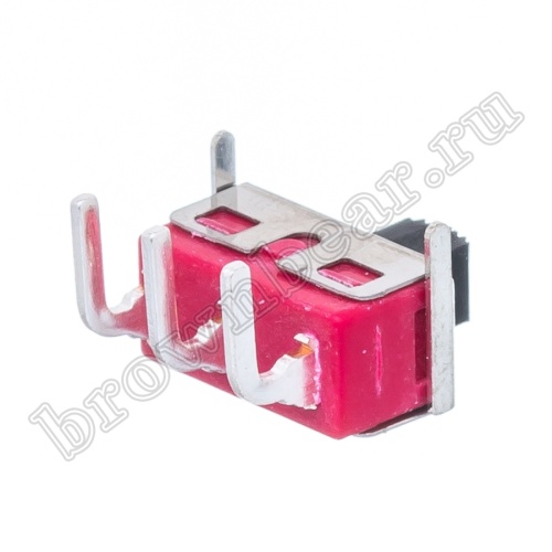 Движковый переключатель мини 3 контакта, угловой, МS-14 SS-12 фото 4