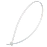 Стяжка (хомут) нейлоновая 710 х 9 мм, белая, упаковка 100 шт. CV-710