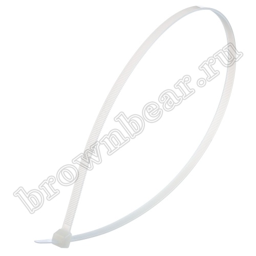 Стяжка (хомут) нейлоновая 710 х 9 мм, белая, упаковка 100 шт. CV-710