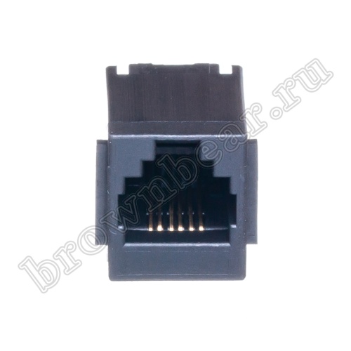 Разъём RJ-12 гнездо на плату, 6P6C, тип 3 TJ3-6P6C фото 9