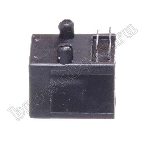 Разъём RJ-11 гнездо на плату, 6P4C, тип 6 TJ6-6P4C фото 3