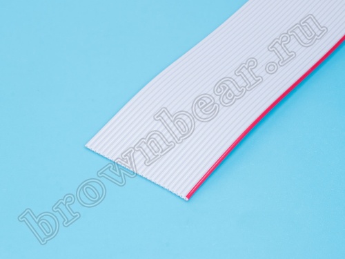 Кабель плоский, шлейф 24 проводникa, шаг 1.27 мм фото 2