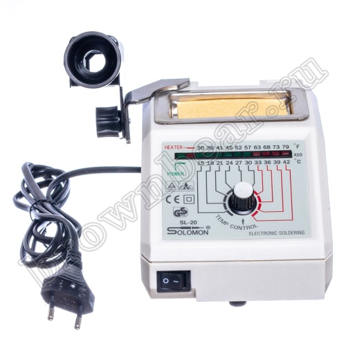 Паяльная станция Solomon 220В с LED (светодиодной) шкалой температуры фото 12
