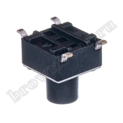 Кнопка тактовая SMD, 6x6 мм, h=7 мм, 4 контакта SWT-34 фото 4
