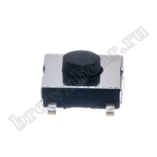 Кнопка тактовая SMD, 6x6 мм, h=3.2 мм, 4 контакта SWT-32 фото 2