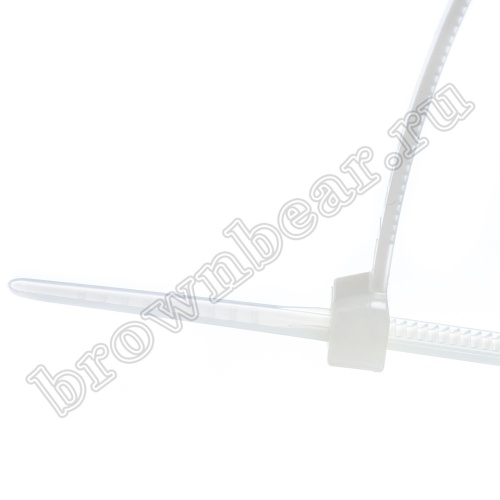 Стяжка (хомут) нейлоновая 432 х 4.8 мм, белая, упаковка 100 шт. CV-432 фото 3