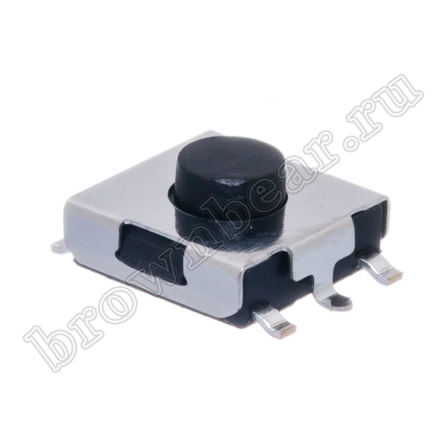 Кнопка тактовая SMD, 6x6 мм, h=3.2 мм, 4 контакта SWT-32