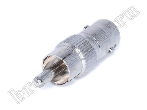 Переходник BNC гнездо - RCA вилка BNCJ/RCAP