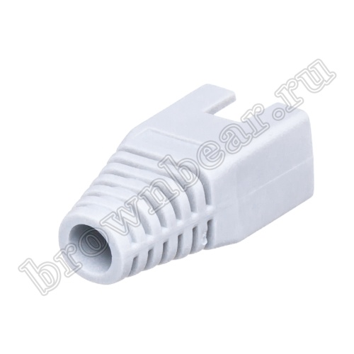 Колпачок изолирующий для разъёма RJ-45, серый TPC-1/G фото 2
