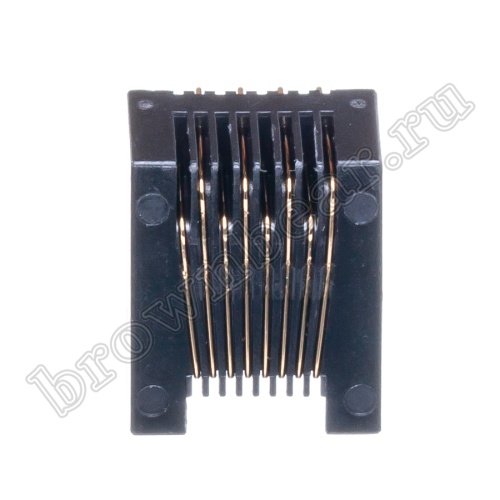 Разъём RJ-45 гнездо на плату, 8P8C, тип 4 TJ4-8P8C фото 8