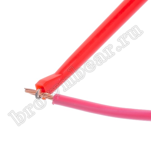 Щуп-зажим 138мм, красный фото 3