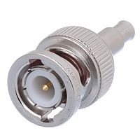 Разъем BNC Amphenol, штекер на кабель RG-174U, обжимной 31-315-RFX