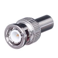 Разъем BNC штекер на кабель RG-6, обжимной BNC-C6P