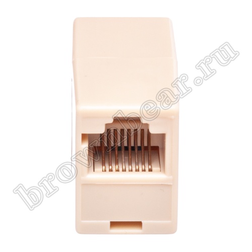 Переходник RJ-45 гнездо-гнездо GCT11-8P8C фото 2