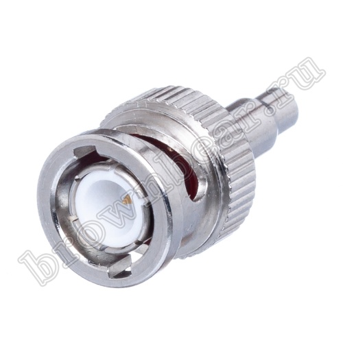 Разъем BNC штекер на кабель RG-174U, обжимной BNC-C174P