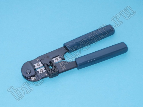 Пресс-клещи (кримпер) для обжима разъемов RJ-11,12 HT-2096C фото 2