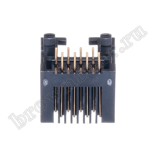 Разъём RJ-45 гнездо на плату, 8P8C, тип 4 TJ4-8P8C фото 11