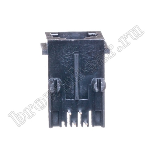 Разъём RJ-11 гнездо на плату, 6P4C, тип 2 TJ2-6P4C фото 7
