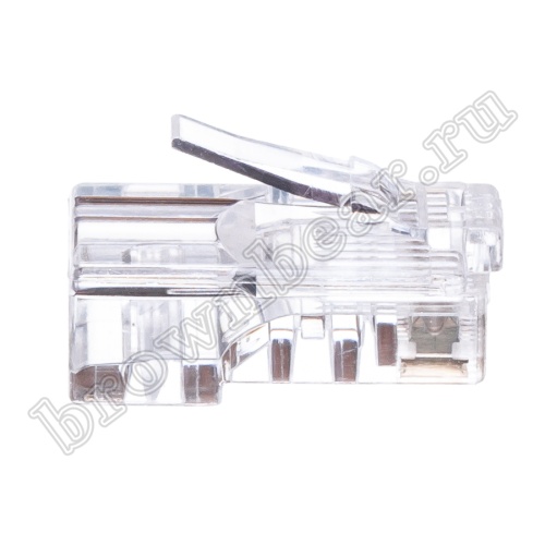 Разъём RJ-45 (8P8C), вилка под многожильную витую пару TPR-8P8C фото 3