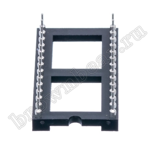 Панелька для микросхем DIP 28 цанговая фото 5