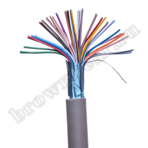 Кабель 9 проводов экранированный сигнальный