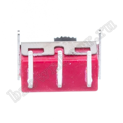 Движковый переключатель мини 3 контакта, угловой, МS-14 SS-12 фото 3