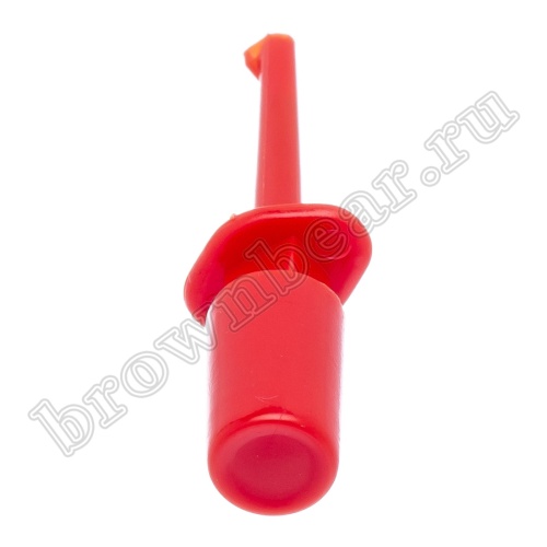 Щуп-зажим 40мм, красный фото 6